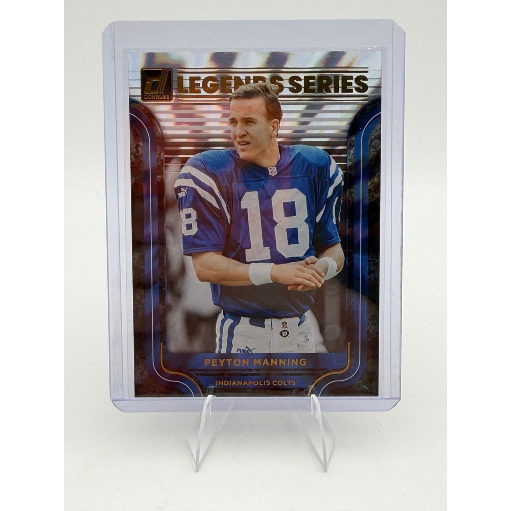 2022 Panini Donruss Peyton Manning Legends Series LS-11 Indianapolis Colts NM-MT